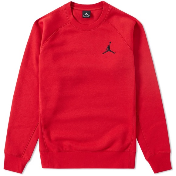 Jordan Tops - JORDAN red crewneck pullover